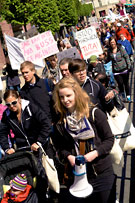 2010 års upplaga av Marschen för tillgänglighet i Stockholm