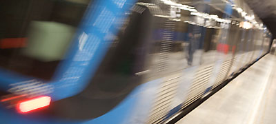 Tunnelbana i Stockholm - en del av kollektivtrafiken